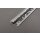 PRODECOR Q Quadratprofil Edelstahl V2A 11 mm verchromt 2,50 Meter