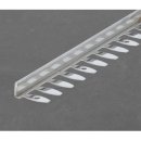 PROCURVE biegbares Winkelprofil Edelstahl V2A 12,5 mm, glänzend, 2,50 m