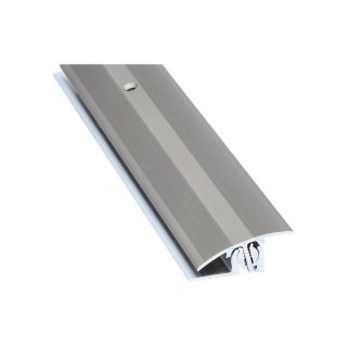 PROVARIO Uni Übergang Aluminium 7-18mm, eloxiert Edelstahl, 90cm