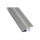 PROVARIO Uni Übergang Aluminium 7-18mm, eloxiert Edelstahl, 90cm