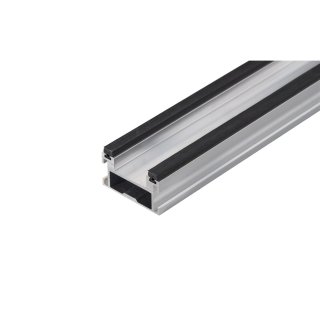 PROSTILTadvance 2.0 Basisprofil Slim Aluminium 50x26mm mit Silence Strip, natur, 2,40m