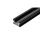 PROSTILTadvance 2.0 Basisprofil Slim Aluminium 50x26mm mit Silence Strip, schwarz, 2,40m