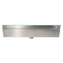 Wandablauf PROCHANNELw-line Set Designabdeckung Steel...