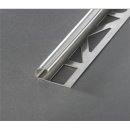 PROROUND Rundkantprofil Edelstahl V4A, gl&auml;nzend, 2,50m