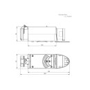Mobilverteiler, Stromverteiler ST.ANTON 400V 32A auf 16A mit Sicherung