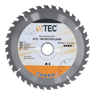 Handkreissägeblatt Kreissägeblatt HM-bestückt nagelfest Ø 190x2,8 Bohrung 30mm 30 Zähne