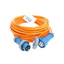 Kalle Verlängerungskabel CEE 230V 16A 2,5mm² Extreme Signal Orange Aquasafe IP67