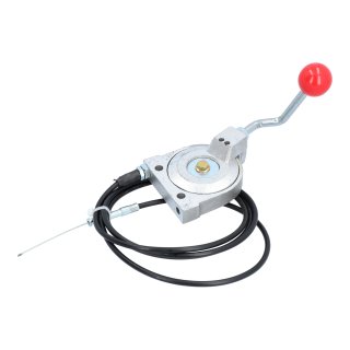 Gashebel mit Seilzug passend für Zipper-Maschinen z.B.: ZI-RPE160C, ZI-RPE160G, ZI-RPE125, ZI- RPE330G