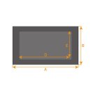 PROBOX BASIC befliesbare Wandnische, Duschablage 45/30 ohne Dichtmanschette