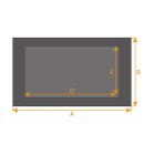 PROBOX BASIC befliesbare Wandnische, Duschablage 60/30 ohne Dichtmanschette