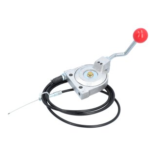 Gashebel mit Seilzug passend für Lumag  Rüttelplatten RP130HPC, RP160HPC, RP160DE, RP200HPC, RP300DE, RP300HPC, RP300HPCA, RPi25N, RPi31DE, RPi38DE