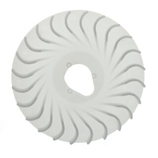 Lüfterrad passend für Baumax Maschinen mit G200F Motor z.B.: RVP27/40, RVP27/46, RVP30/50, VP10/31, VP12/35, VP13/31, VP15/50W, VP16/44, VP16/46P, HVP25/50, HVP27/43, HVP30/50, BFG60, BFG80, BFG100