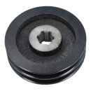 Keilriemenscheibe Messertrommel (update) passend für Lumag Maschinen z.B.: HC 1000 EW, HC 10