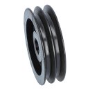 Keilriemenscheibe Messertrommel (update) passend für Lumag Maschinen z.B.: HC 1000 EW, HC 10