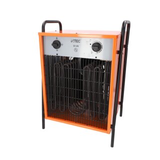 BTEC Elektroheizer 22 kW, 32A Heizlüfter, Bauheizer B-WARE