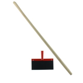 Stoßscharre ohne Strebe 300 x 1,0 mm mit Stiel 1200 mm Ø 33 mm