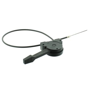 Gashebel inkl. Seilzug passend für HBM Maschinen mit G200F Motor z.B.: Vibrationsplatte 6,5PS, Rüttelplatten mit 6,5PS/196 cm³, HBM Professional320KG Mini-Dumper auf Raupen mit 6,5PS/196 cm³
