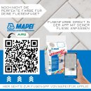 MAPEI® ULTRACOLOR PLUS Fugenmörtel 119 londongrau 5 kg Flexfuge ohne Ausblühen schnell trocknend