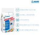 MAPEI® ULTRACOLOR PLUS Fugenmörtel 142 braun 5 kg Flexfuge ohne Ausblühen schnell trocknend