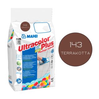 MAPEI® ULTRACOLOR PLUS Fugenmörtel 143 terrakotta 5 kg Flexfuge ohne Ausblühen schnell trocknend