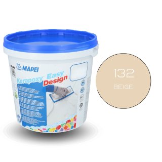 MAPEI® KERAPOXY Easy Design 2K 3 kg 132 beige Epoxidharz-Fugenmörtel-Klebstoff
