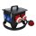 Mobiler Vollgummi-Stromverteiler SPITZ Model 10 - Anschlussleitung H07RN-F 2 Meter 5G 6,0 mm² 400V 32A auf 1x CEE 32A 2x CEE 16A 3x SCHUKO 16A 1x FI 63A/4,0/0,03A Schutzklasse IP67/IP54