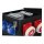 Mobiler Vollgummi-Stromverteiler SPITZ Model 10 - Anschlussleitung H07RN-F 2 Meter 5G 6,0 mm² 400V 32A auf 1x CEE 32A 2x CEE 16A 3x SCHUKO 16A 1x FI 63A/4,0/0,03A Schutzklasse IP67/IP54