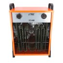 BTEC Elektroheizer 15 kW, 32A Heizlüfter, Bauheizer B-WARE