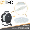 LED Strip Kabeltrommel Lichtschlauch 15 Meter IP54 135W 15000lm
