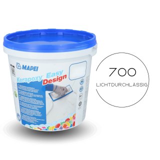 MAPEI® KERAPOXY Easy Design Epoxidharz-Fugenmörtel-Klebstoff 2K 1,5 KG 700 lichtdurchlässig