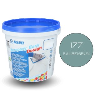 MAPEI® KERAPOXY Easy Design Epoxidharz-Fugenmörtel-Klebstoff 2K 1,5 KG 177 salbeigrün