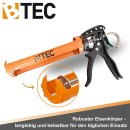 BTEC Profi Silikonpistole mit Dosierhebel – Robuster Eisenrahmen & Nylon-Handgriff - für Kartuschen mit 310 ml Inhalt