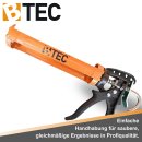BTEC Profi Silikonpistole mit Dosierhebel – Robuster Eisenrahmen & Nylon-Handgriff - für Kartuschen mit 310 ml Inhalt