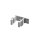 GS ALUecofix Blendenhalter Pro 45x23mm