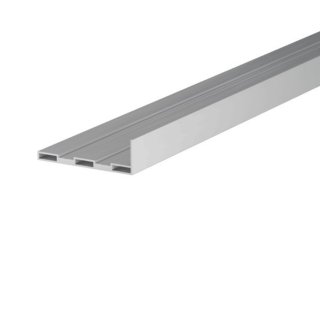 GS ALUecofix Randabschlussprofil Easy 72,5x24mm, 4 Meter Länge