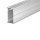 GS ALUecofix XL 45x85mm blank, 4 Meter Länge