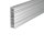 GS ALUecofix XXL 45x175mm blank, 2 Meter Länge