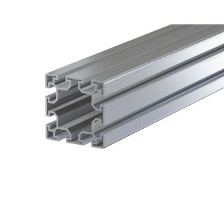 GS Aluvario 80x80mm Systempfosten, 4 Meter Länge