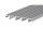 GS Belüftungs und Entwässerungsrinne eloxiert 150x20mm, 2 Meter Länge