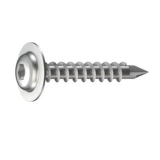 GS Bohrschraube Linsenkopf unf Flansch 5,5x38 - 100 Stück