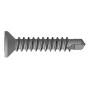 GS Bohrschraube Zylinderkopf schwarz 4,2x22 A4 - 100...