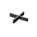 GS Fugenkreuz 3mm H10mm schwarz - 50 Stück