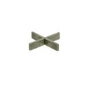 GS Fugenkreuz 3mm H10mm steingrau - 50 Stück