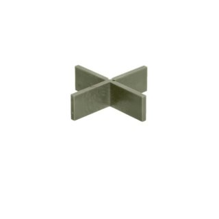 GS Fugenkreuz Höhe 15mm steingrau - 50 Stück