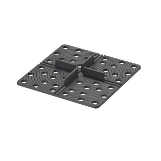GS Plattenhalter 120x120mm - 20 Stück