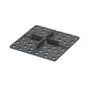 GS Plattenhalter 120x120mm - 20 Stück