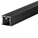 GS ALUecofix L 45x38 mm schwarz - 2 Meter Länge