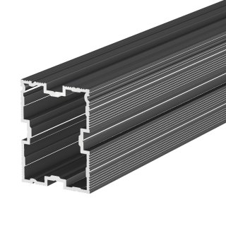 GS ALUecofix Base Pro 45x60mm schwarz 2 Meter