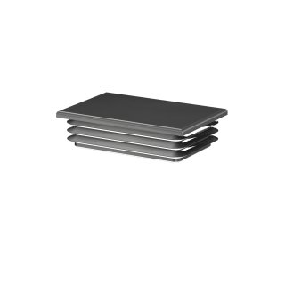 GS Abdeckkappe 30x45mm schwarz