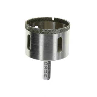 Diamant Bohrkrone 6-Kant Ø 50 mm Keramik Nassschnitt Fliesenbohrer Glasfliese